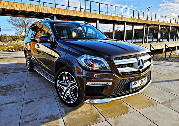 Mercedes-Benz GL cena 122000 przebieg: 343000, rok produkcji 2013 z Wąchock małe 781